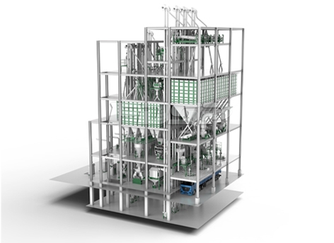 40 T/H 가축 및 가금 사료 생산 라인